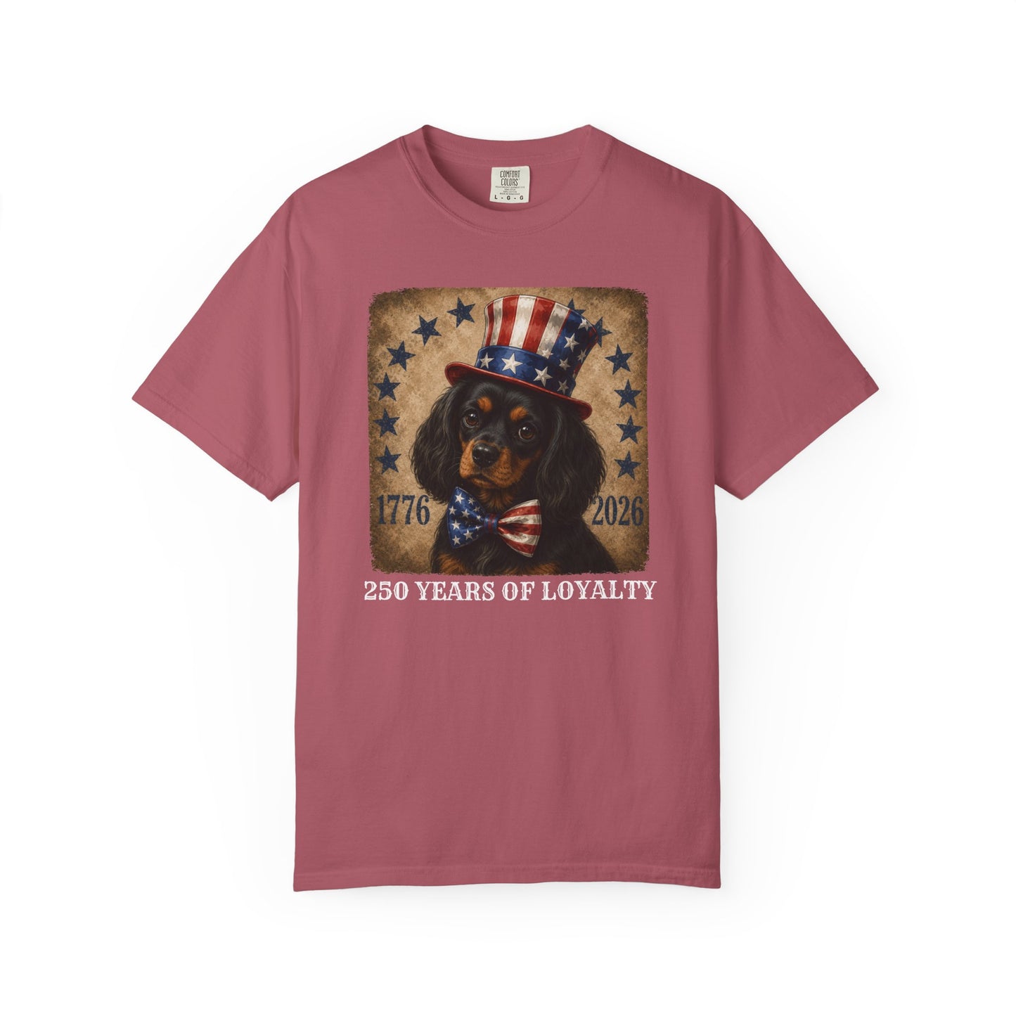 Black & Tan Cavalier 250 Years of Loyalty Shirt