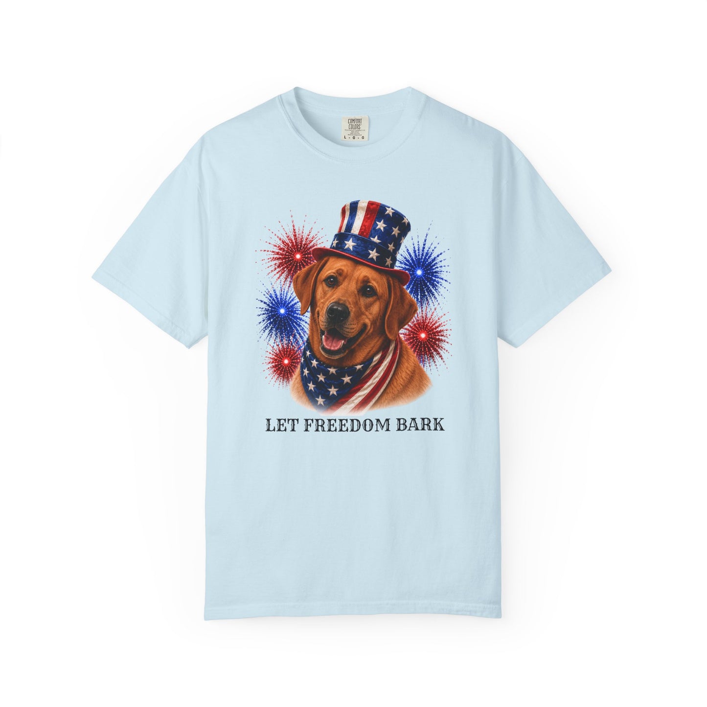 Fox Red Lab Patriotic Shirt