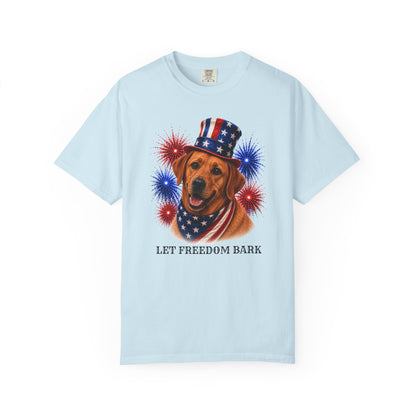 Fox Red Lab Patriotic Shirt