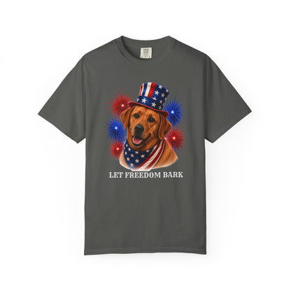 Fox Red Lab Patriotic Shirt