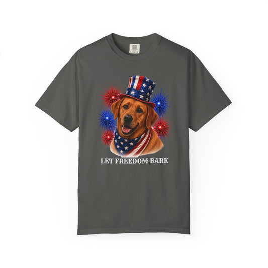 Fox Red Lab Patriotic Shirt