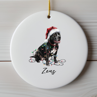Load image into Gallery viewer, Cane Corso Christmas Ornament, Personalized Dog Keepsake
