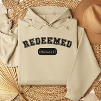 Load image into Gallery viewer, Redeemed Christian Shirt, Tank or Hoodie, Ephesians 1:7 Bible Verse
