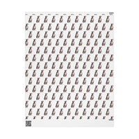Load image into Gallery viewer, American Bulldog Christmas Lights Wrapping Paper
