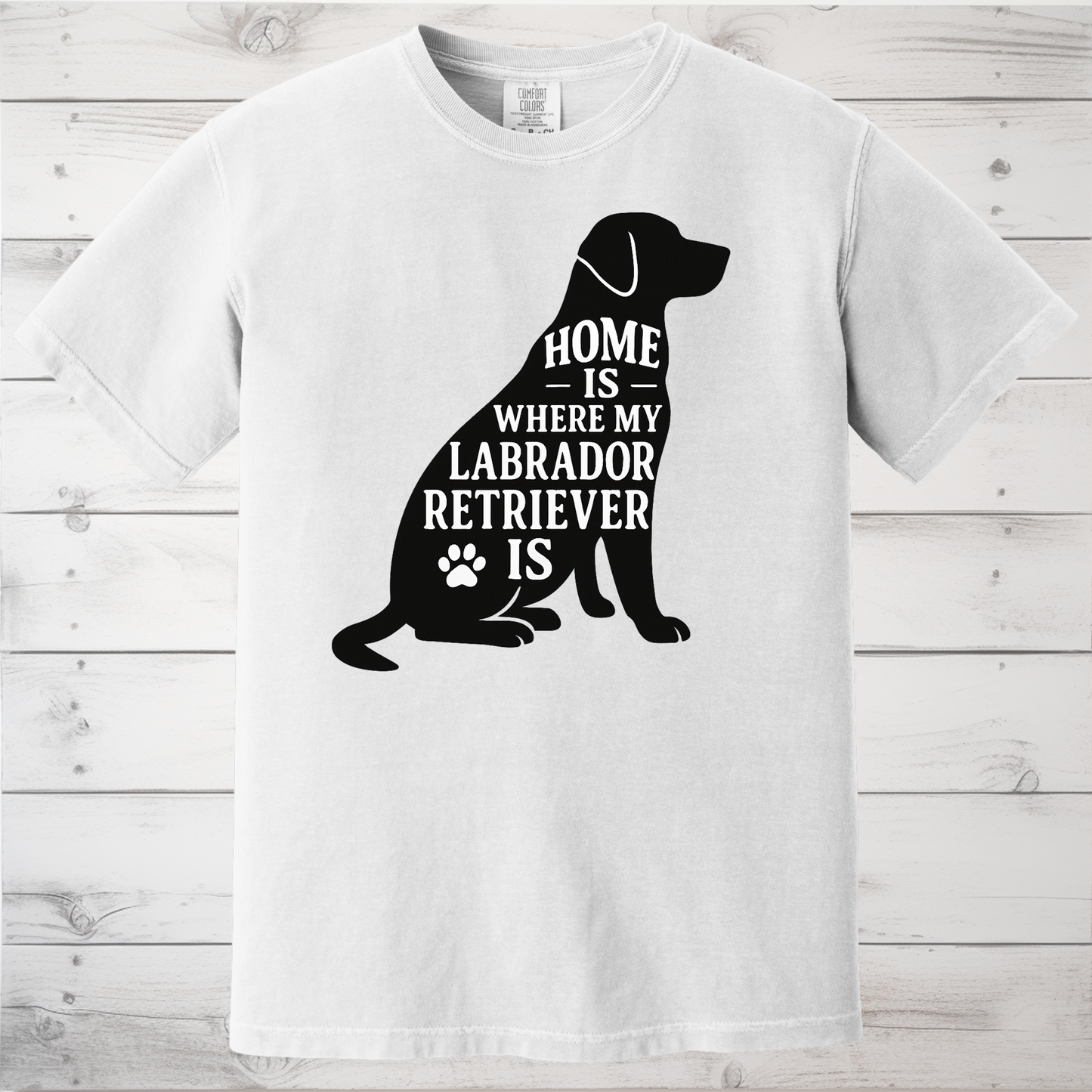 Whimsical Labrador Retriever Lover Gift, Pet-Centric Shirt, Labrador Keepsake