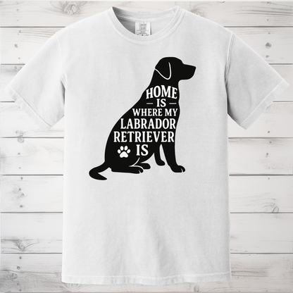Whimsical Labrador Retriever Lover Gift, Pet-Centric Shirt, Labrador Keepsake