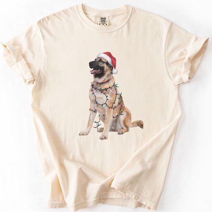 Anatolian Shepherd Christmas Lights Dog Shirt