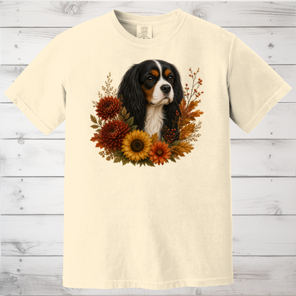 Tri Color Cavalier Autumn Floral Shirt