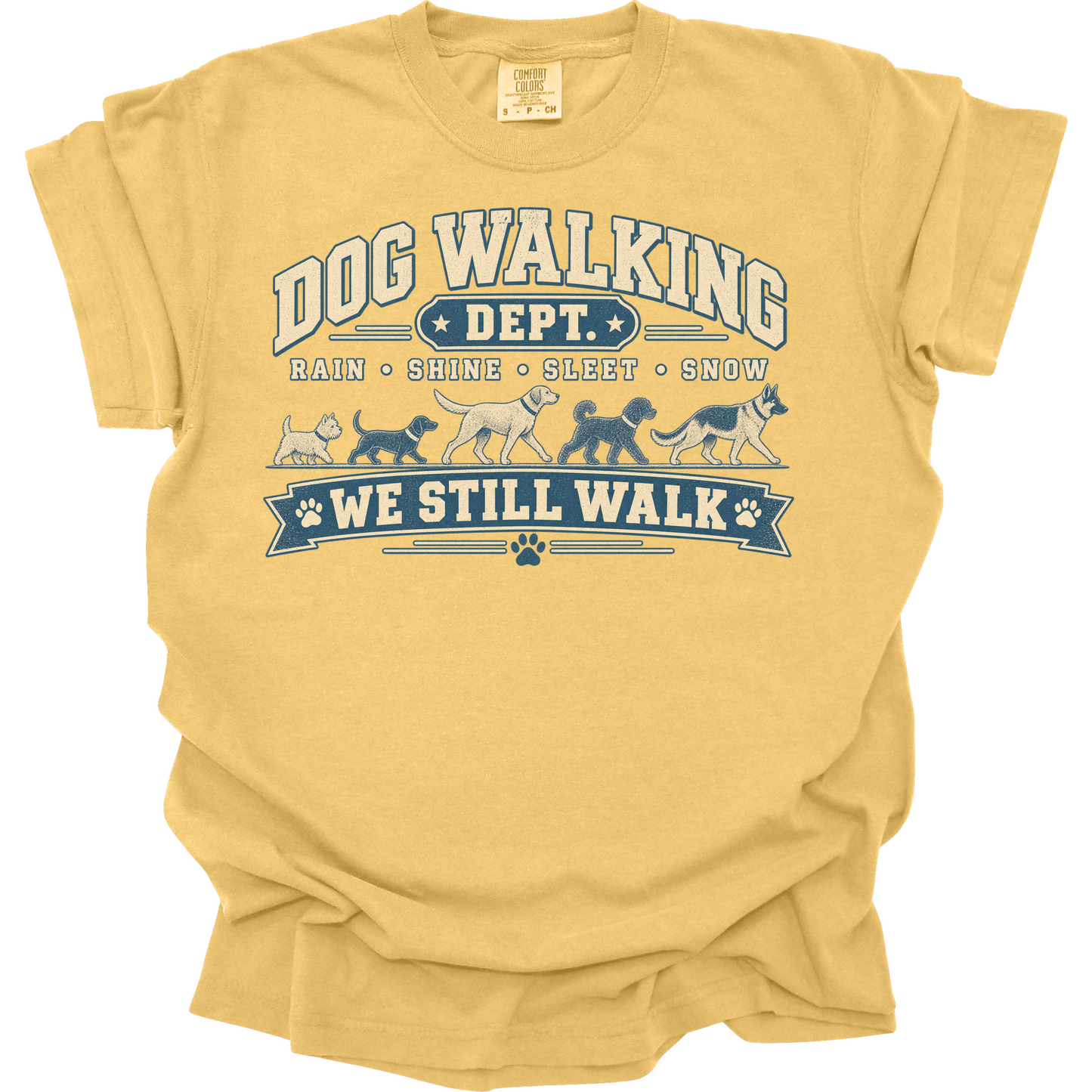 Dog Walker Shirt, Dog Walking Department Tee, Professional Dog Walker Gift, Pet Sitter Shirt