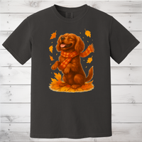 Load image into Gallery viewer, Cavalier King Charles Autumn Shirt, Cozy Spaniel Sweatshirt, Fall Dog Lover Top Gift, Cute Dog Pullover, Autumn Dog Apparel
