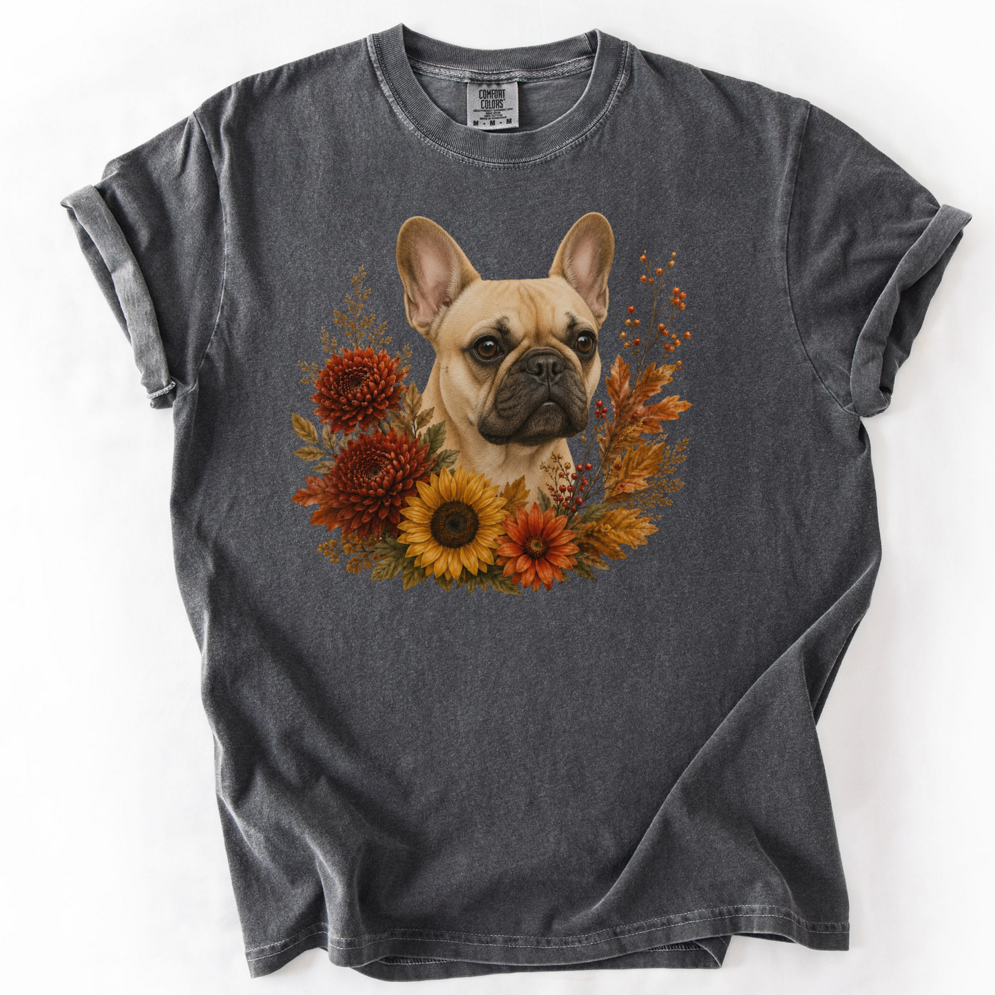 French Bulldog Autumn Floral Shirt