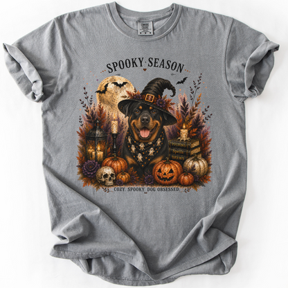 Rottweiler Spooky Season Dog Mom Halloween Shirt