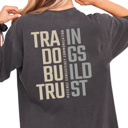 Build Trust Dog Trainer Shirt