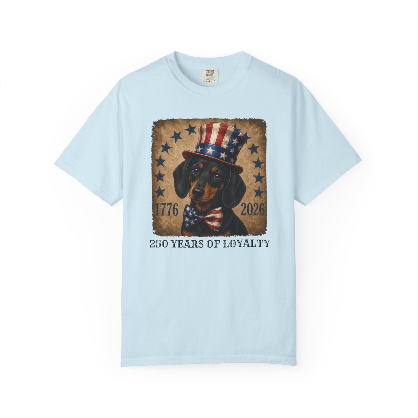 Black & Tan Dachshund 250 Years of Loyalty Shirt