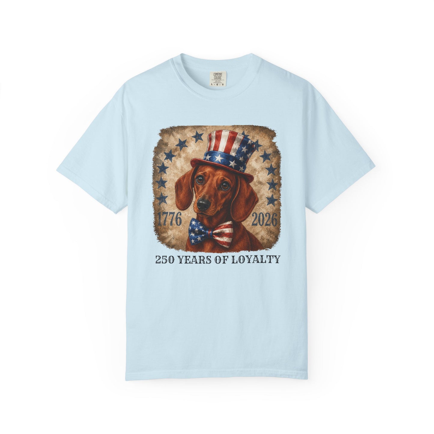 Red Dachshund 250 Years of Loyalty Shirt