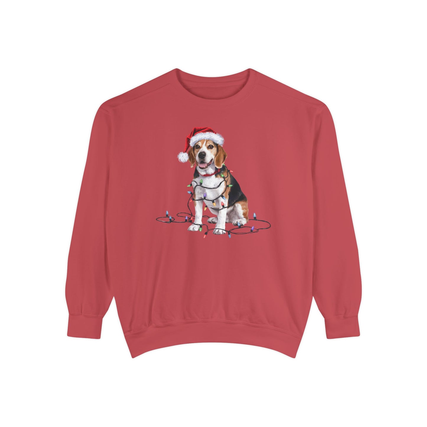 Christmas Beagle Sweatshirt, Christmas Lights Dog Sweatshirt, Christmas Dog, Beagle Mom Sweatshirt, Gift for Dog Lover, Beagle