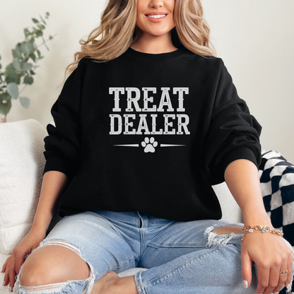 Treat Dealer Dog Lover Shirt, Funny Pet Owner T-Shirt for Dog Moms Dads, Cute Gift for Dog Trainers and Dog Sitters