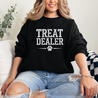 Load image into Gallery viewer, Treat Dealer Dog Lover Shirt, Funny Pet Owner T-Shirt for Dog Moms Dads, Cute Gift for Dog Trainers and Dog Sitters

