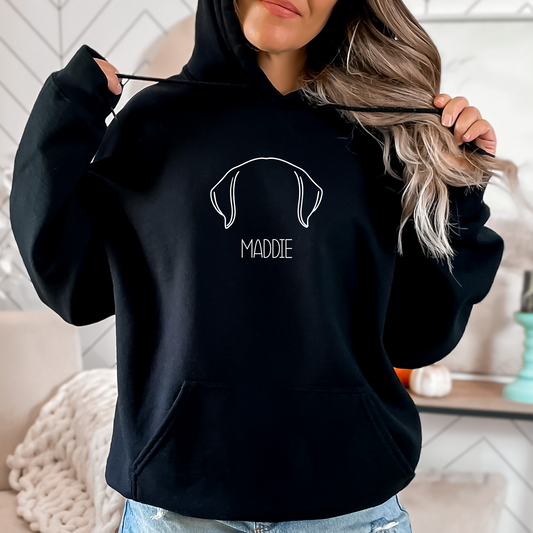 Personalized Dog Ear Hoodie