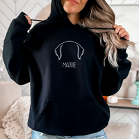 Load image into Gallery viewer, Personalized Dog Ear Hoodie
