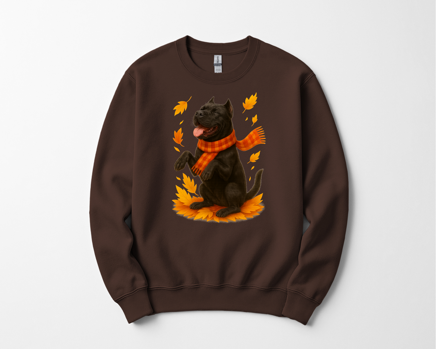 Cane Corso Autumn Sweatshirt, Fall Dog Lover Apparel, Cozy Dog Sweater, Cute Cane Corso Shirt, Gift for Pet Enthusiasts