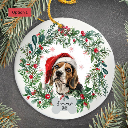 Personalized Beagle Ornament