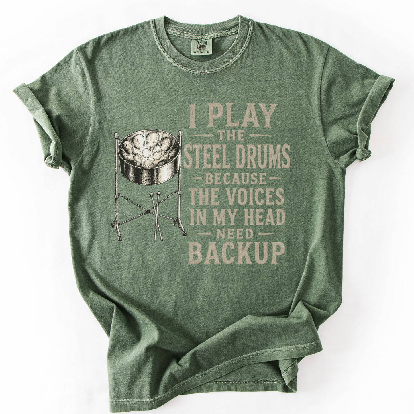 Funny Steel Drums Shirt, Steel Pan Player Gift, Caribbean Musician Tee