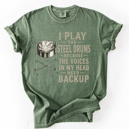 Funny Steel Drums Shirt, Steel Pan Player Gift, Caribbean Musician Tee