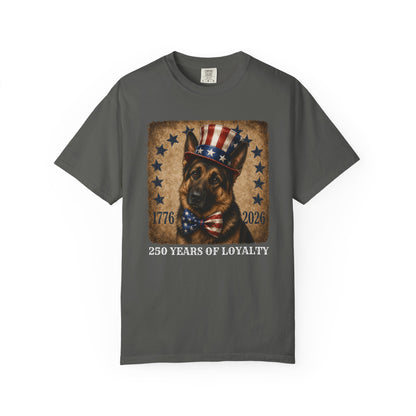German Shepherd 250 Years of Loyalty Shirt