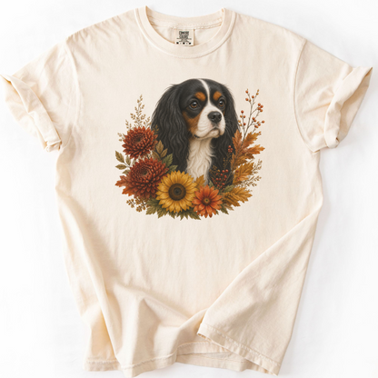 Tri Color Cavalier Autumn Floral Shirt