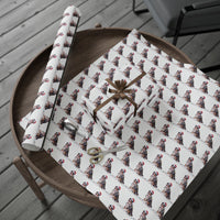Load image into Gallery viewer, Australian Shepherd Christmas Lights Wrapping Paper
