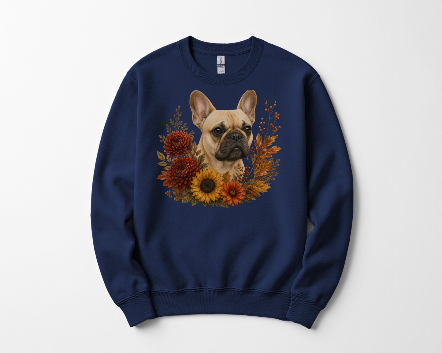 French Bulldog Autumn Floral Sweatshirt