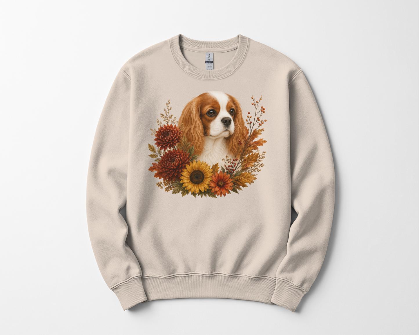 Blenheim Cavalier Autumn Floral Sweatshirt