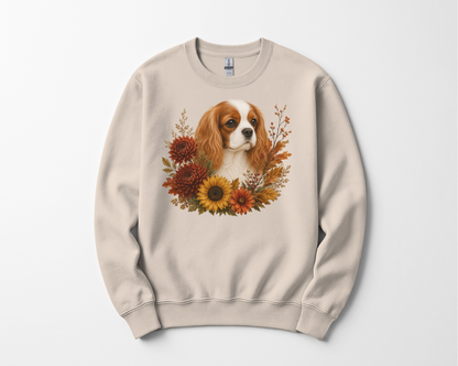 Blenheim Cavalier Autumn Floral Sweatshirt