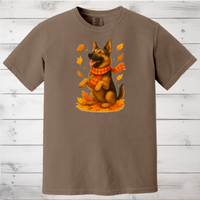 Load image into Gallery viewer, German Shepherd Autumn Shirt, Cozy Fall Dog Sweatshirt, Pet Lover Gift, Seasonal Canine Clothing, Dog Mom Apparel

