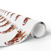 Load image into Gallery viewer, Nova Scotia Duck Tolling Retriever Christmas Lights Wrapping Paper