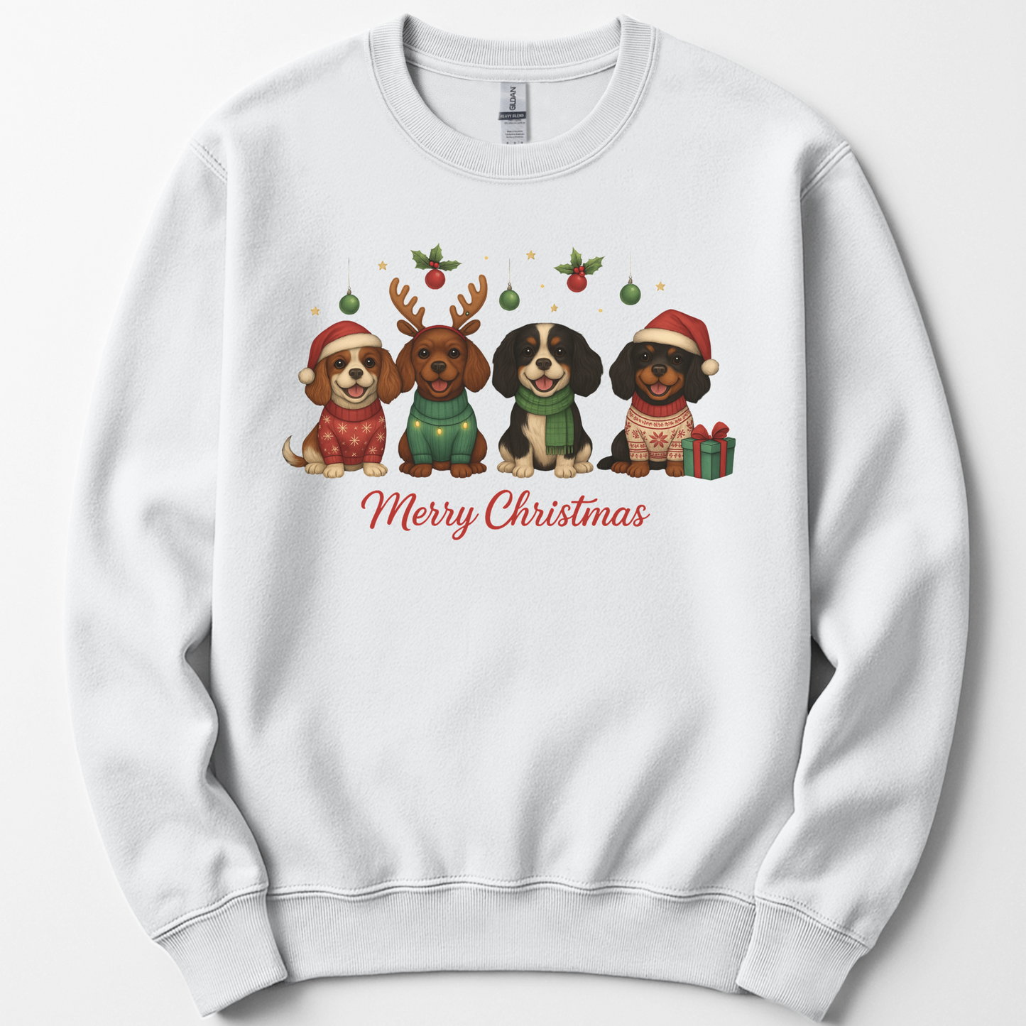 Merry Christmas Cavalier Sweatshirt