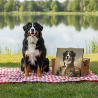 Load image into Gallery viewer, Custom Royal Dog Portrait Renaissance Pet Painting
