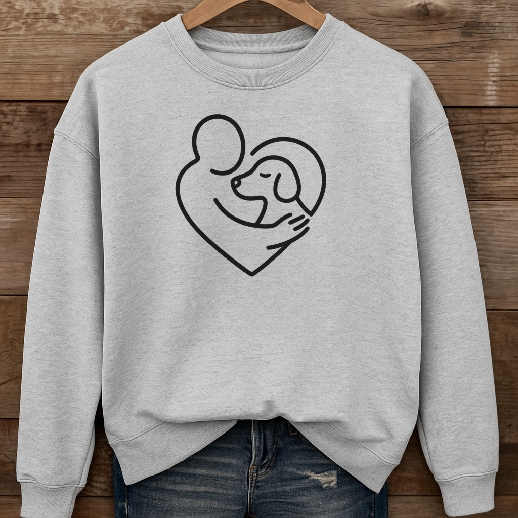 Hug Your Hound Day Sweatshirt or Hoodie, Dog Lover Gift for Pet Parents