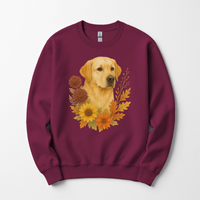 Load image into Gallery viewer, Autumn Lab Lovers Sweatshirt, Labrador Retriever Shirt, Gift for Lab Mom

