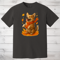 Load image into Gallery viewer, Corgi Autumn Sweatshirt, Dog Lover Fall Apparel, Cozy Pet Sweater, Cute Corgi Shirt Gift, Autumn Dog Fashion

