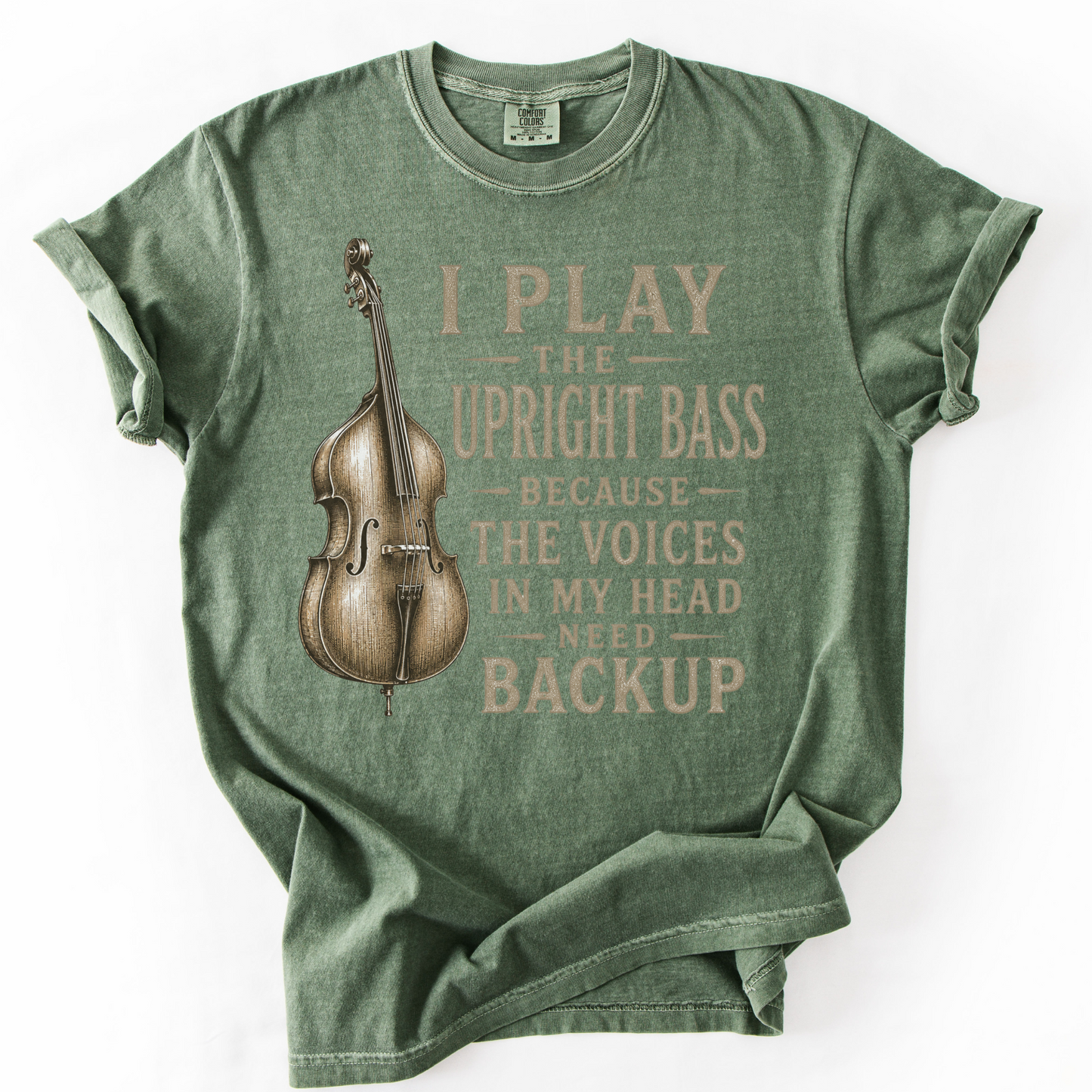 Funny Upright Bass Shirt, Double Bass Player Gift, Bassist Musician Tee