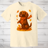 Load image into Gallery viewer, Cavalier King Charles Autumn Shirt, Cozy Spaniel Sweatshirt, Fall Dog Lover Top Gift, Cute Dog Pullover, Autumn Dog Apparel
