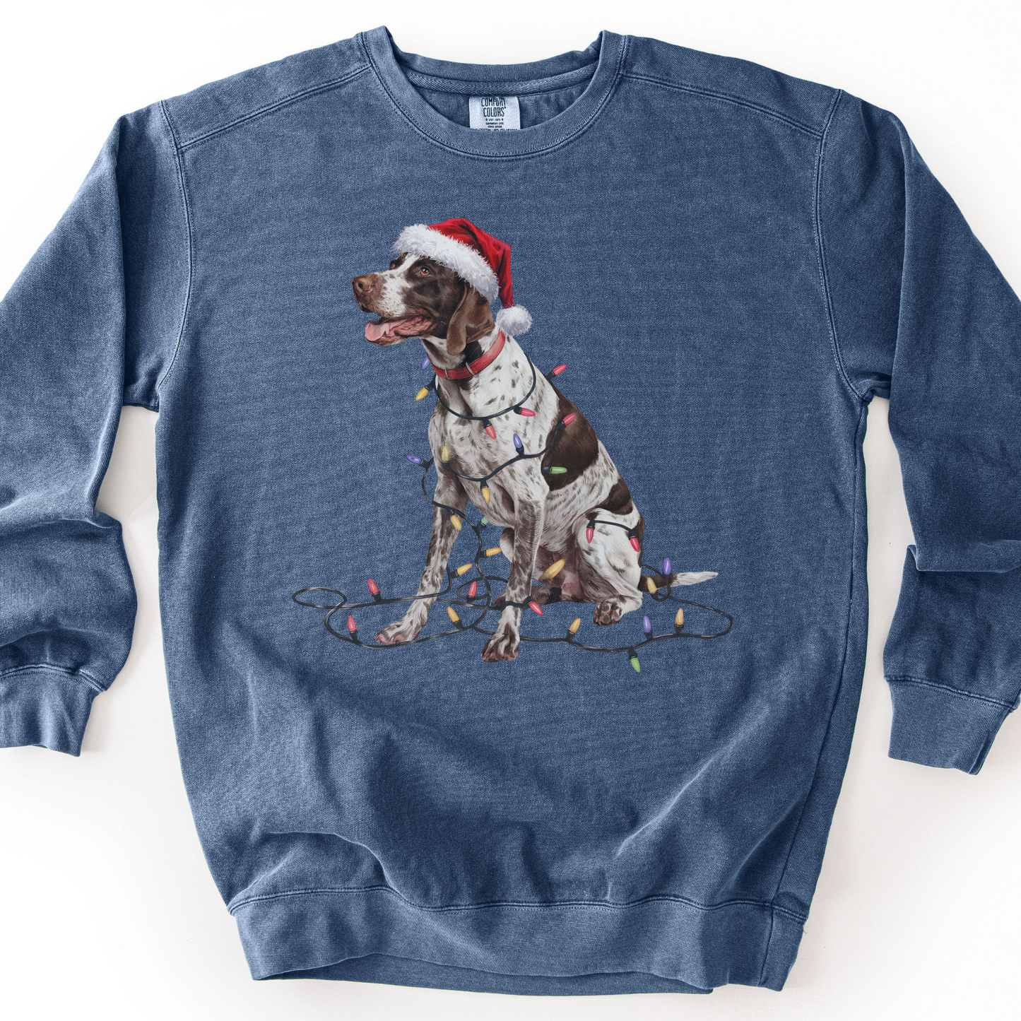 English Pointer Christmas Lights Shirt