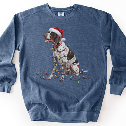 English Pointer Christmas Lights Shirt
