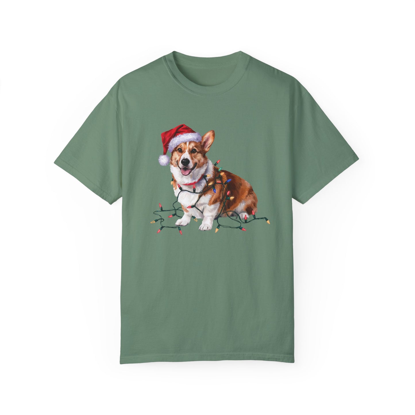 Christmas Cardigan Welsh Corgi Shirt, Christmas Lights Dog Tee, Christmas Dog, Corgi Mom Tee, Gift for Dog Lover, Corgi Tee