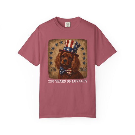 Ruby Cavalier 250 Years of Loyalty Shirt