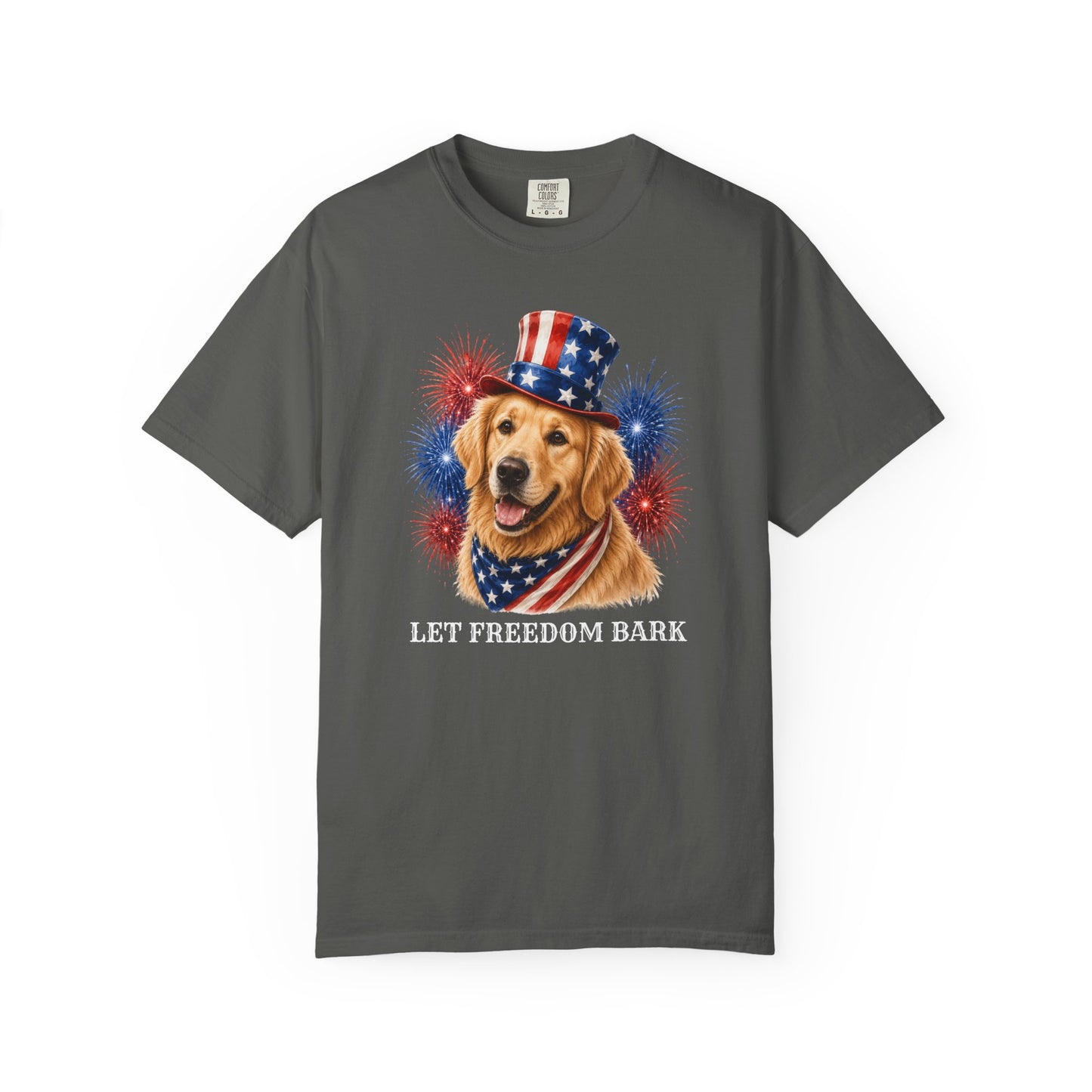 Golden Retriever Patriotic Shirt
