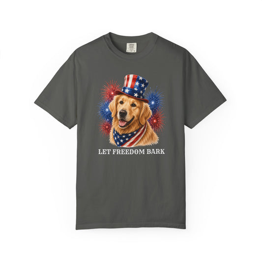 Golden Retriever Patriotic Shirt