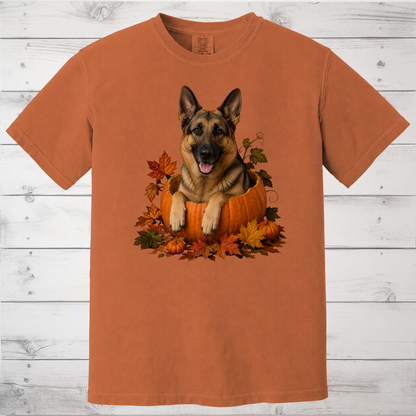 German Shepherd Pumpkin Shirt